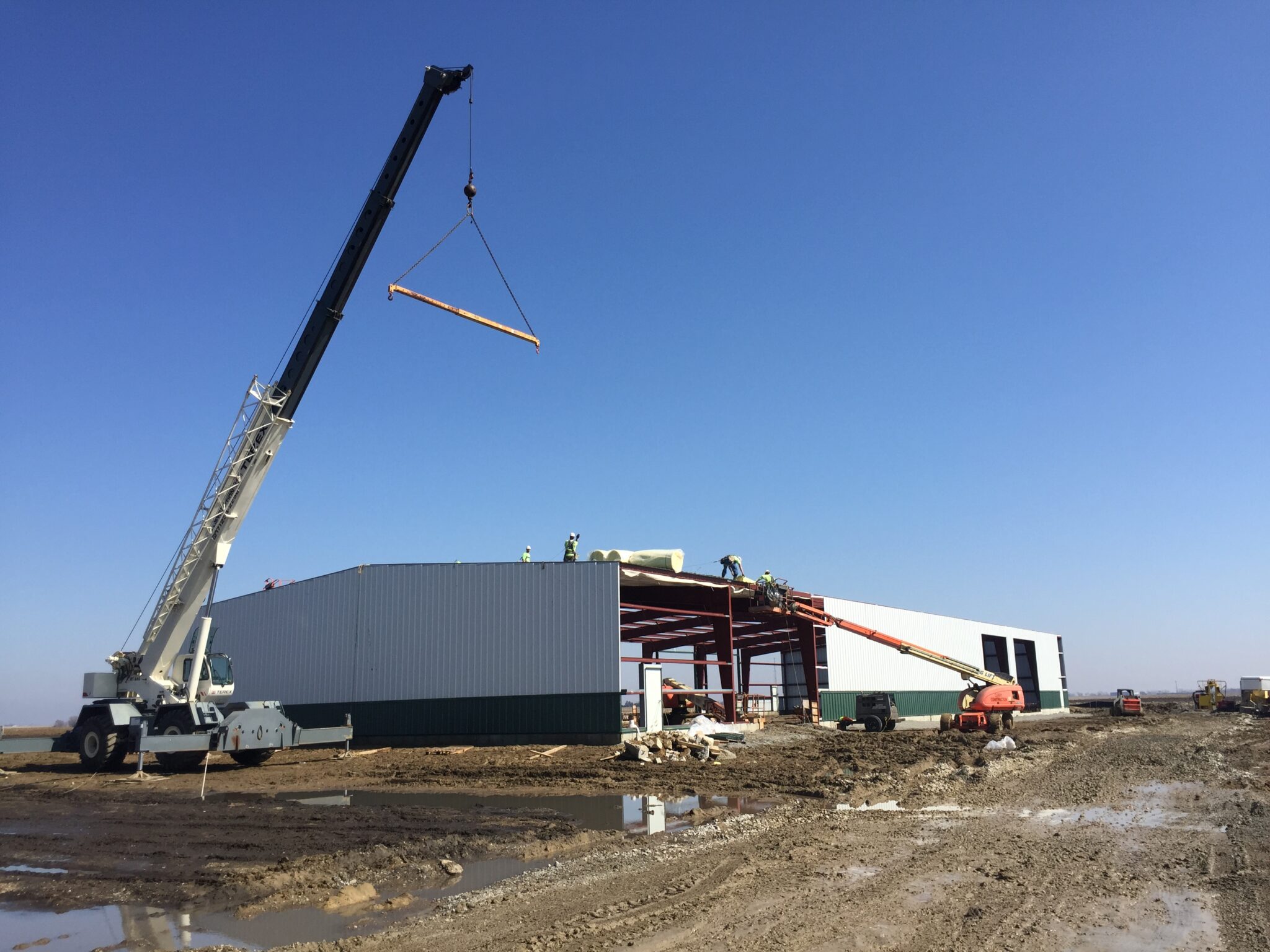 Curry Construction Agriculture Projects Portfolio Helena Chemical Mattoon, IL