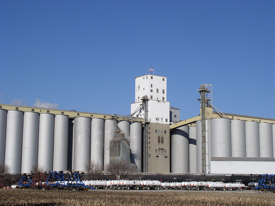 Curry Construction Agriculture Projects Portfolio Cargill Gibson CIty, IL